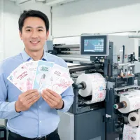 Label converter owner portrait