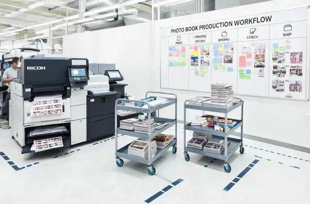 Photo book production line being reconfigured for Ricoh workflow